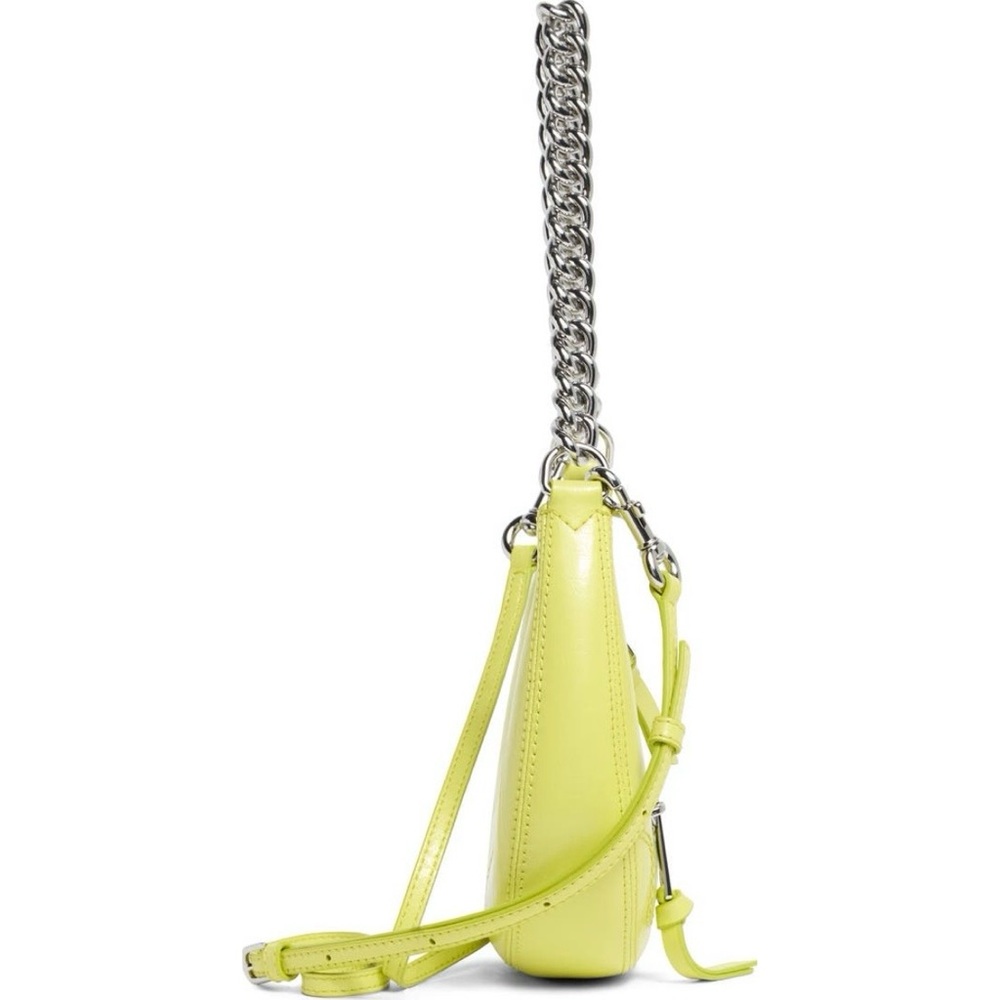 MARC JACOBS Leather Crescent Bag - Limoncello - Picture 4 of 12
